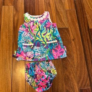 Lilly Pulitzer 12-18 month dress very gently used! Great condition.